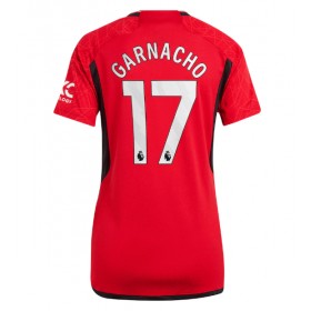 Manchester United Alejandro Garnacho #17 Hemmakläder Dam 2023-24 Kortärmad